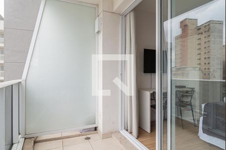 Varanda do Quarto de kitnet/studio para alugar com 1 quarto, 23m² em Sé, São Paulo