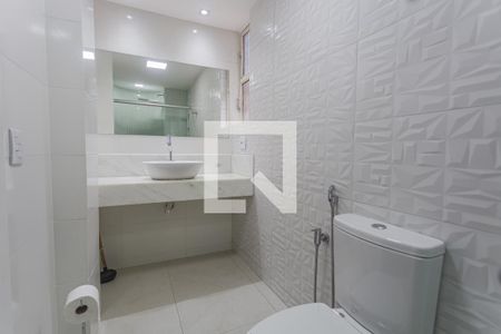 Banheiro da Suíte de apartamento para alugar com 4 quartos, 130m² em Anchieta, Belo Horizonte