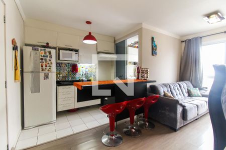 Sala de apartamento para alugar com 1 quarto, 34m² em Santa Etelvina, São Paulo