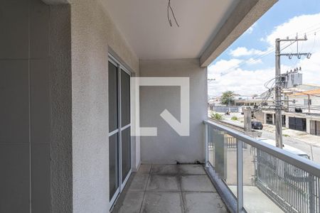 Área de Serviço e Varanda  de apartamento à venda com 2 quartos, 54m² em Cidade Antônio Estêvão de Carvalho, São Paulo