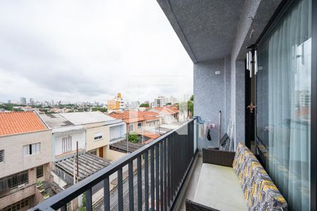 Varanda de kitnet/studio para alugar com 1 quarto, 36m² em Mirandópolis, São Paulo