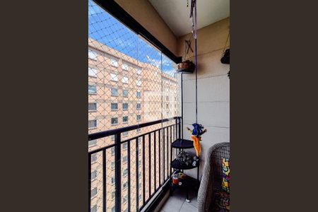 Varanda da Sala de apartamento à venda com 2 quartos, 57m² em Barra Funda, São Paulo