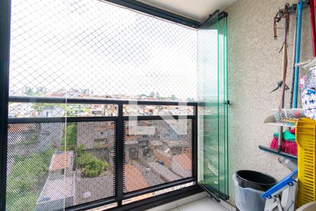Varanda da Sala de apartamento à venda com 2 quartos, 50m² em Altos de Vila Prudente, São Paulo