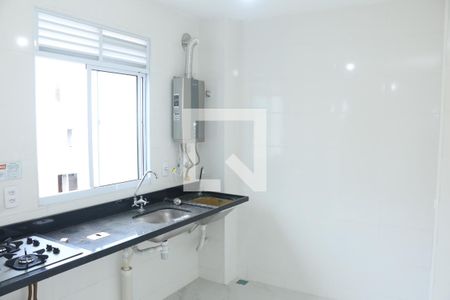 Cozinha de apartamento para alugar com 2 quartos, 45m² em Jardim Alvorada, Nova Iguaçu