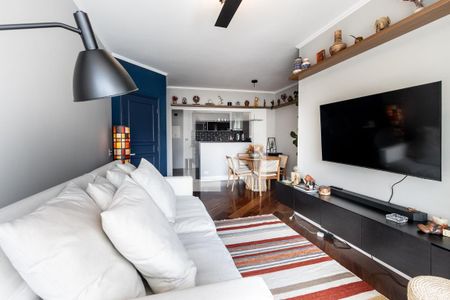 Sala de apartamento à venda com 3 quartos, 86m² em Perdizes, São Paulo