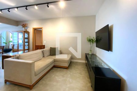 Sala de apartamento à venda com 2 quartos, 72m² em Vila da Serra, Nova Lima