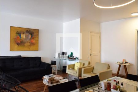 Sala de apartamento para alugar com 3 quartos, 140m² em Jardins, São Paulo