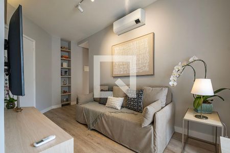 Sala/Cozinha de apartamento para alugar com 1 quarto, 40m² em Paraíso, São Paulo