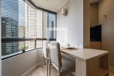 Sala/Cozinha de apartamento para alugar com 1 quarto, 40m² em Paraíso, São Paulo