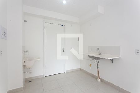 Cozinha de apartamento para alugar com 2 quartos, 36m² em Guaiauna, São Paulo