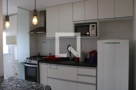 Cozinha e Área de Serviço de apartamento para alugar com 1 quarto, 33m² em Água Branca, São Paulo