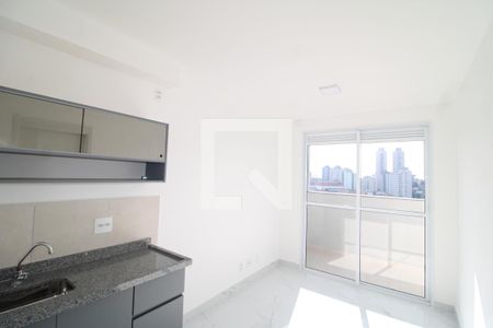 Sala / Cozinha de apartamento para alugar com 1 quarto, 31m² em Parada Inglesa, São Paulo