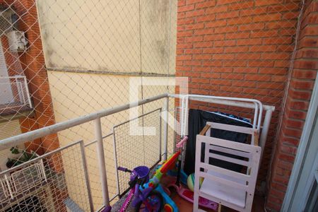 Sacada da Sala de apartamento à venda com 1 quarto, 51m² em Jardim Botânico, Porto Alegre