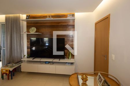 Sala de TV de apartamento para alugar com 3 quartos, 92m² em Vila da Serra, Nova Lima