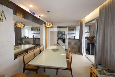 Sala de Jantar de apartamento para alugar com 3 quartos, 92m² em Vila da Serra, Nova Lima