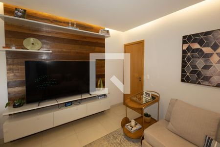 Sala de TV de apartamento para alugar com 3 quartos, 92m² em Vila da Serra, Nova Lima