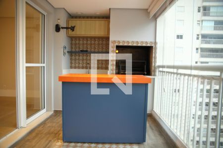 Sala- Varanda Gourmet  de apartamento para alugar com 3 quartos, 123m² em Baeta Neves, São Bernardo do Campo