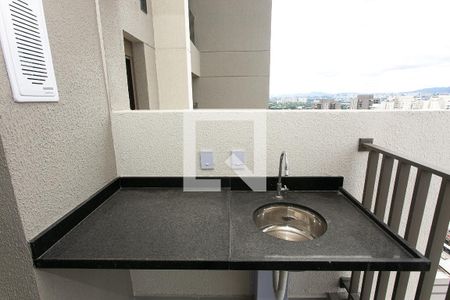 Varanda da Sala de apartamento à venda com 2 quartos, 48m² em Tatuapé, São Paulo