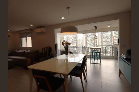 Sala de apartamento à venda com 3 quartos, 129m² em Jardim Caboré, São Paulo