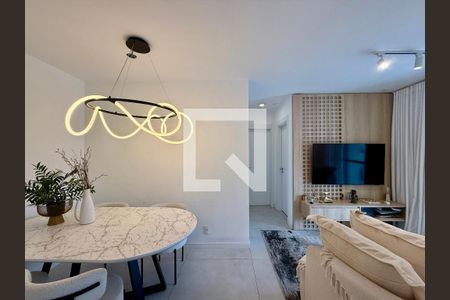 Sala de apartamento para alugar com 2 quartos, 68m² em Jardim Caravelas, São Paulo