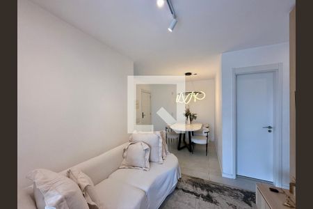 Sala de apartamento para alugar com 2 quartos, 68m² em Jardim Caravelas, São Paulo