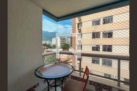 Varanda da Sala de apartamento à venda com 2 quartos, 78m² em Maracanã, Rio de Janeiro