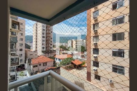 Vista da Sala de apartamento à venda com 2 quartos, 78m² em Maracanã, Rio de Janeiro