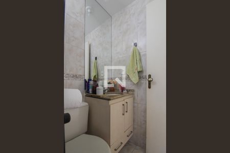 Banheiro da Suíte de apartamento à venda com 2 quartos, 60m² em Castelo, Belo Horizonte