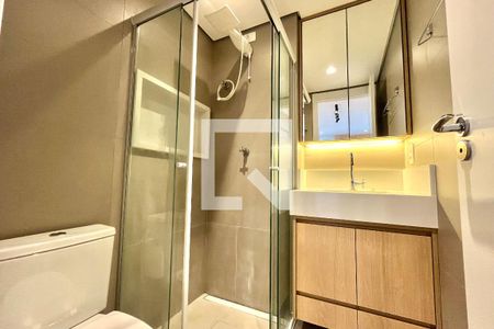 Banheiro de apartamento para alugar com 1 quarto, 28m² em Vila da Saúde, São Paulo