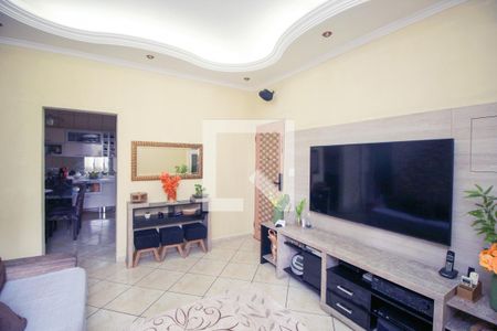 Sala de apartamento à venda com 2 quartos, 92m² em Vila Bastos, Santo André