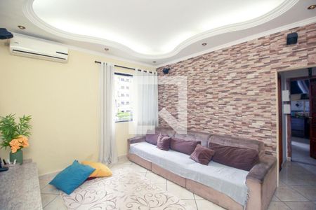 Sala de apartamento à venda com 2 quartos, 92m² em Vila Bastos, Santo André