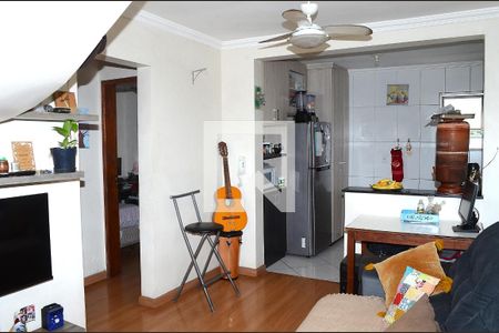 Sala de apartamento à venda com 2 quartos, 83m² em Dom Silverio, Belo Horizonte