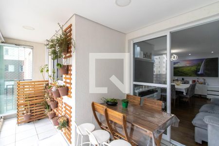 Varanda Gourmet de apartamento à venda com 3 quartos, 81m² em Picanço, Guarulhos