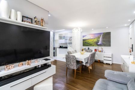 Sala de apartamento à venda com 3 quartos, 81m² em Picanço, Guarulhos