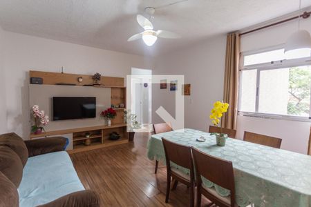 Sala de apartamento à venda com 3 quartos, 89m² em Sagrada Família, Belo Horizonte