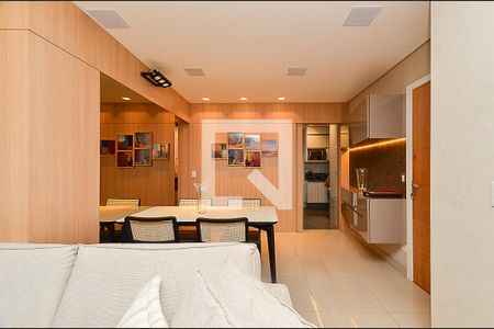 Sala Ambientes de apartamento à venda com 2 quartos, 136m² em Serra, Belo Horizonte