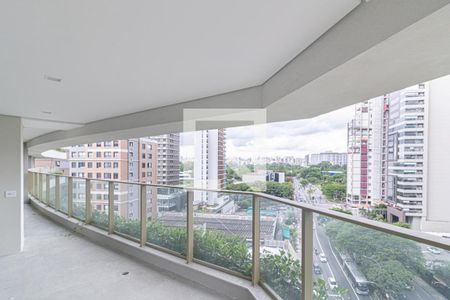 Varanda gourmet de apartamento à venda com 3 quartos, 220m² em Indianópolis, São Paulo