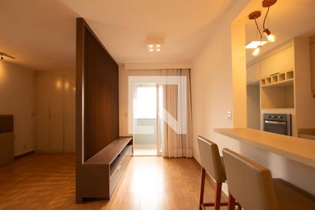 Sala de apartamento para alugar com 1 quarto, 57m² em Jardim America, Sorocaba