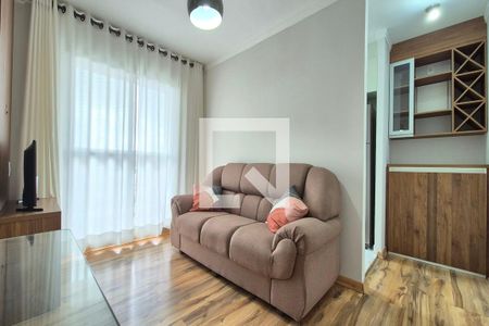 Sala de apartamento à venda com 2 quartos, 55m² em Jardim Ipaussurama, Campinas