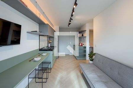 Sala de apartamento à venda com 1 quarto, 33m² em Vila Mariana, São Paulo