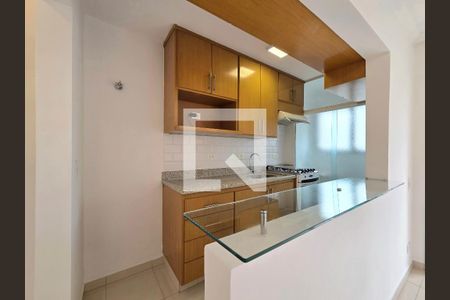 Cozinha de apartamento para alugar com 1 quarto, 37m² em Indianópolis, São Paulo