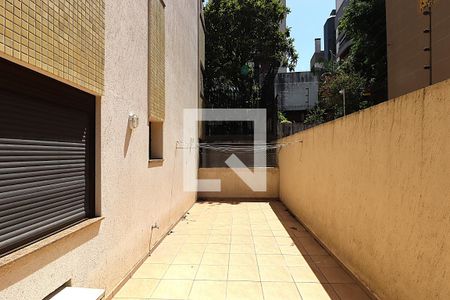 Terraço da Sala de apartamento à venda com 3 quartos, 160m² em Rio Branco, Porto Alegre