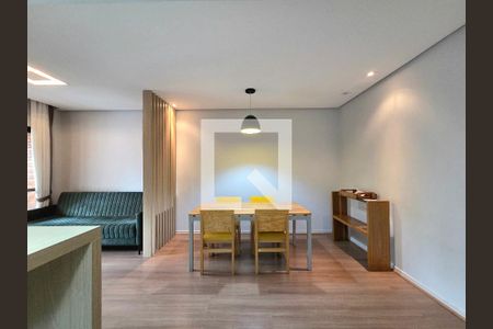 Sala de apartamento para alugar com 1 quarto, 50m² em Vila Nova Conceição, São Paulo