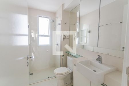 Banheiro da Suíte de apartamento à venda com 3 quartos, 108m² em Funcionários, Belo Horizonte