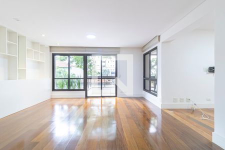 Sala de apartamento para alugar com 2 quartos, 103m² em Indianópolis, São Paulo