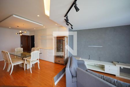 Sala de apartamento para alugar com 3 quartos, 130m² em Coqueiros, Florianópolis