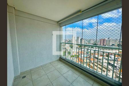 Varanda da Sala de apartamento para alugar com 2 quartos, 62m² em Vila Augusta, Guarulhos