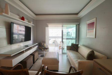 Sala de apartamento para alugar com 4 quartos, 118m² em Jardim Virginia, Guarujá