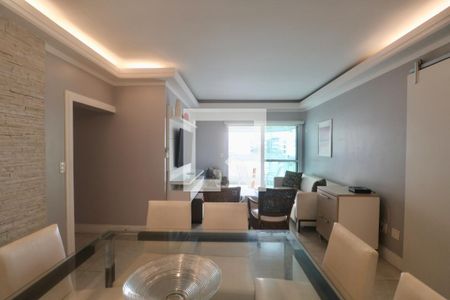 Sala de apartamento para alugar com 4 quartos, 118m² em Jardim Virginia, Guarujá