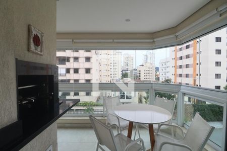Varanda de apartamento para alugar com 4 quartos, 118m² em Jardim Virginia, Guarujá